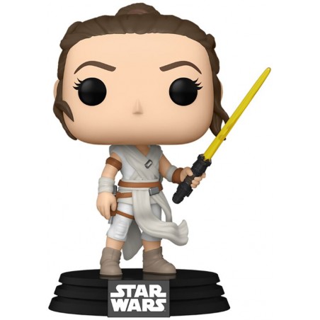 Figurine - Star Wars - Rey (Yellow Lightsaber)  - N°432