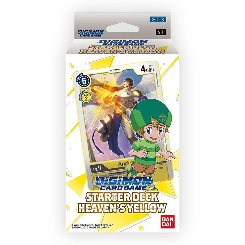 [EN] Digimon Card Game - Starter Deck Heaven's Yellow - ST-3