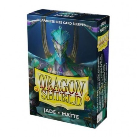 Dragon Shield - Boîte de 60 sleeves format japonais (59x86mm) - Jade Matte
