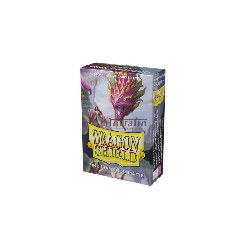 Dragon Shield - Boîte de 60 sleeves format japonais (59x86mm) - Pink Diamond Matte