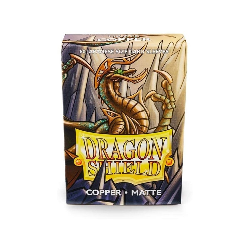 Dragon Shield - Boîte de 60 sleeves format japonais (59x86mm) - Copper Matte