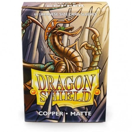 Dragon Shield - Boîte de 60 sleeves format japonais (59x86mm) - Copper Matte