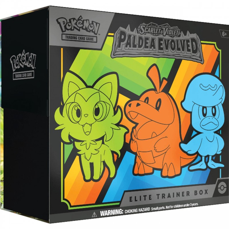 [FR] Pokémon - Coffret Dresseur d'Elite (ETB) - Ecarlate et Violet - Évolutions à Paldea (EV02)