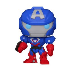Figurine - Avengers Mech Strike - Captain America - N°829